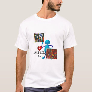 Ik hou van Paul Klee Art T-shirt
