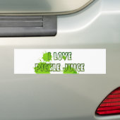 Ik hou van pekelsap-bumpersticker bumpersticker (Op auto)