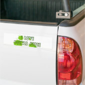 Ik hou van pekelsap-bumpersticker bumpersticker (Op Truck)