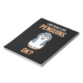 Ik hou van Penguin Notitieblok (Gedraaid)