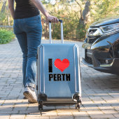 Ik hou van Perth Sticker (Koffer Insitu)