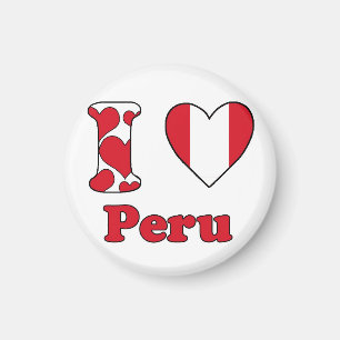 Ik hou van Peru Magneet