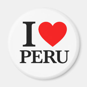 Ik hou van Peru Magneet