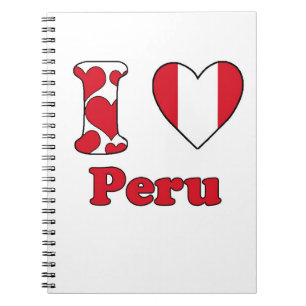 Ik hou van Peru Notitieboek