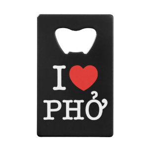Ik hou van Phở Kredietkaart Flessenopener