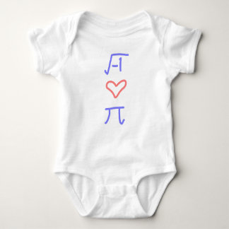Ik hou van pi baby bodysuit