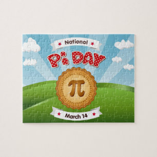 Ik hou van Pi Day puzzel Legpuzzel