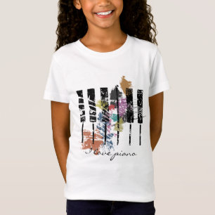 Ik hou van piano t-shirt