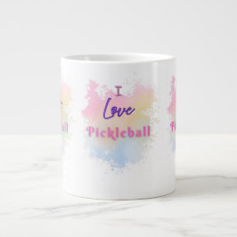 Ik hou van Pickleball Extra Grote Beker