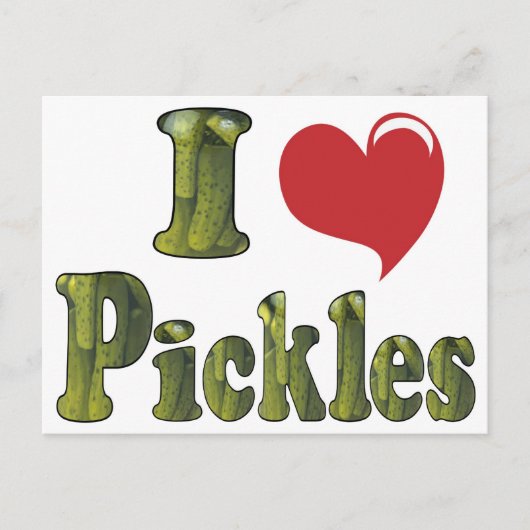 Ik hou van Pickles Briefkaart (Voorkant)