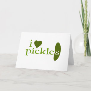 Ik hou van Pickles Kaart