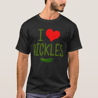 Ik hou van Pickles! Klassieke T-Shirt