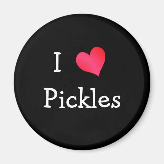 Ik hou van Pickles Magneet (Voorkant)