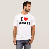 Ik hou van Pinays T-shirt (Voorkant volledig)