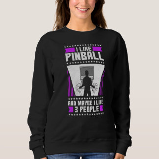 Ik hou van Pinball en misschien hou ik van 3 mense Trui