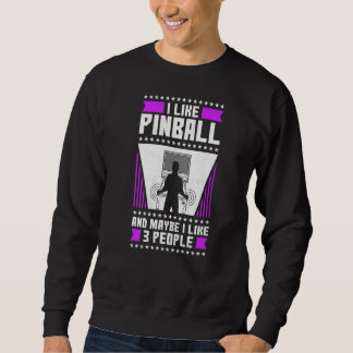 Ik hou van Pinball en misschien hou ik van 3 mense Trui