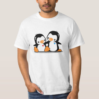 Ik hou van pinguïns t-shirt