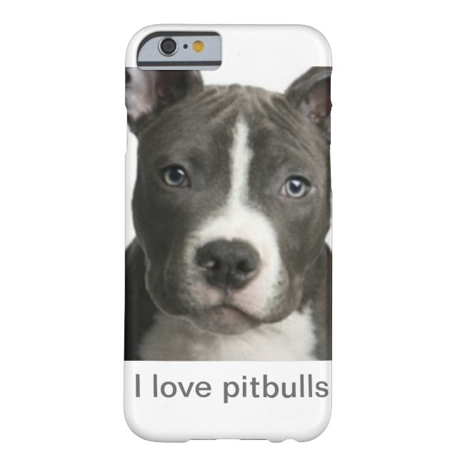 Ik hou van pitbulten Case-Mate iPhone case (Achterkant)