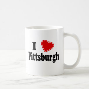 Ik hou van Pittsburgh Koffiemok