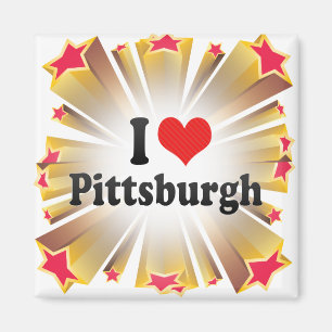Ik hou van Pittsburgh Magneet