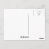 Ik hou van pizza-Briefkaart Briefkaart (Achterkant)