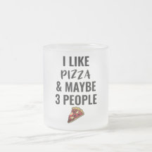 Ik hou van Pizza en misschien 3 mensen