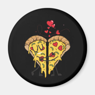 Ik hou van Pizza Fun Fast Food Magneet