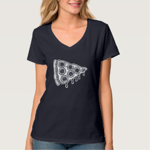 Ik hou van Pizza voor Mannen Kinder Fun pizzaliefh T-shirt