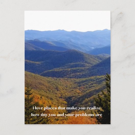 Ik hou van plaatsen Briefkaart (Voorkant)