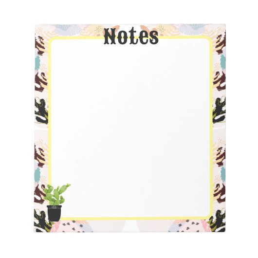 Ik hou van Planten Notitieblok (Voorkant)