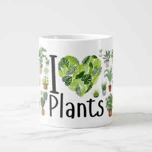 Ik Hou Van Planten Reuzenmok Extra Grote Beker