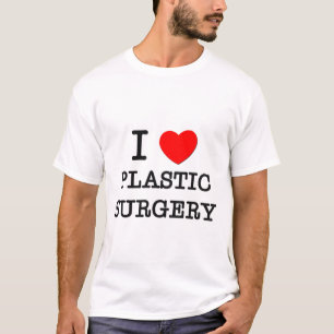 Ik hou van plastische chirurgie t-shirt
