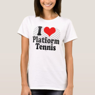 Ik hou van Platform Tennis T-shirt