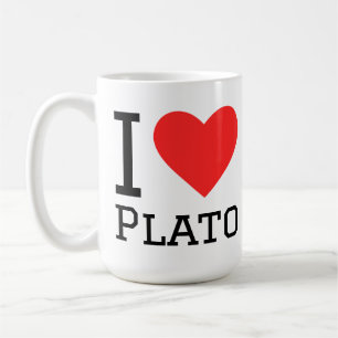 Ik hou van Plato Koffiemok