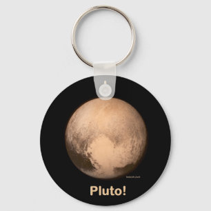 Ik hou van Pluto Sleutelhanger