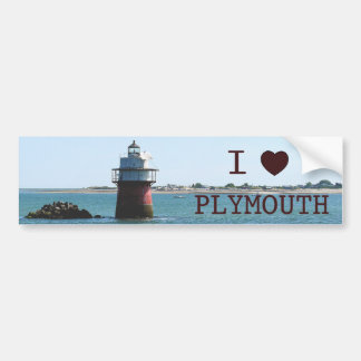 Ik hou van Plymouth Bug Light Bumpersticker