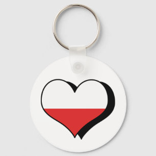Ik hou van Polen Sleutelhanger