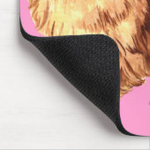 Ik hou van Pommeren Muismat (Hoek)