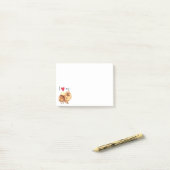 Ik hou van Pommeren Post-it® Notes (Op bureau)