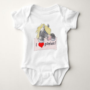Ik hou van Ponies! Romper