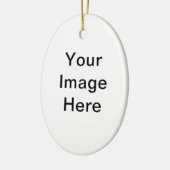 IK HOU VAN PORKCHOP. KERAMISCH ORNAMENT (Links)