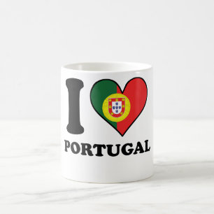 Ik hou van Portugal, het Portugese vlaggenhart Koffiemok