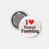 Ik hou van Power Tumbling Magneet (Voorkant / Achterkant)