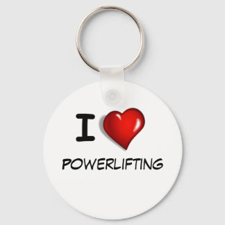 Ik hou van Powerlift Sleutelhanger