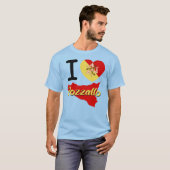 Ik hou van Pozzallo T-shirt (Voorkant volledig)