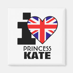 Ik hou van prinses Kate Magnet Magneet