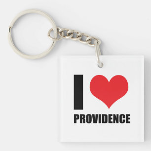 Ik hou van Providence Sleutelhanger