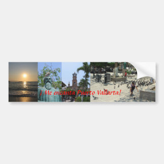 "Ik hou van Puerto Vallarta!" Bumpersticker