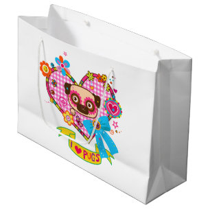 Ik hou van Pugs! Cadeautasjes Groot Cadeauzakje
