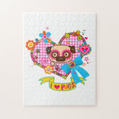 Ik hou van Pugs! Jigzaag Puzzle Legpuzzel (Verticaal)